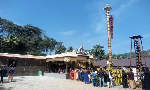 அச்சன்கோவில் தர்மசாஸ்தா மகோற்சவ திருவிழா கொடியேற்றத்துடன் தொடக்கம்