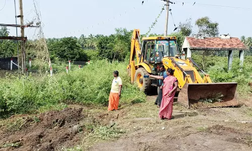 முடுவார்பட்டி ஊராட்சி மயானம் சீரமைப்பு