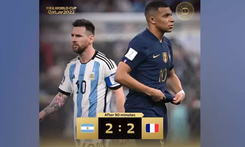 பிரான்ஸ் தூதரகத்தில் உலக கோப்பை கால்பந்து இறுதிப் போட்டியை பார்த்து மகிழ்ந்த மத்திய மந்திரி