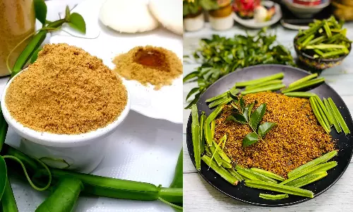 நார்ச்சத்து நிறைந்த பிரண்டை இட்லி பொடி