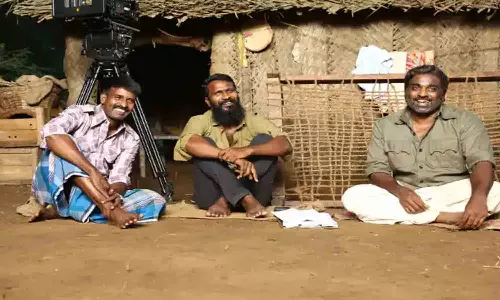 ஸ்டுடியோ இல்ல.. உண்மையான காடு.. சூரி வெளியிட்ட விடுதலை படப்பிடிப்பு புகைப்படம்