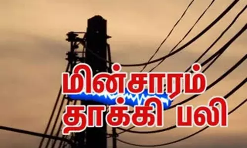 மின்சாரம் தாக்கி வாலிபர் சாவு