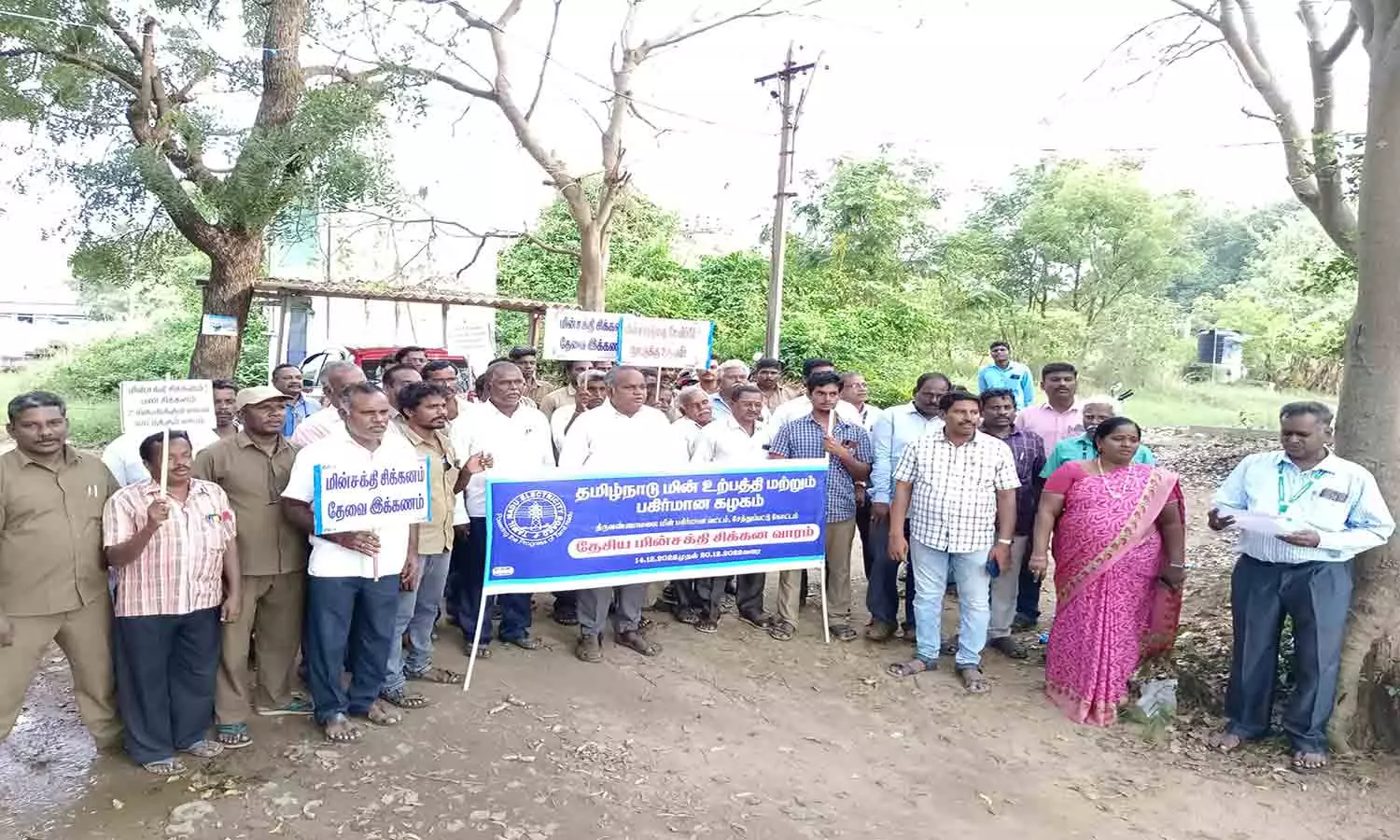 சேத்துப்பட்டில் மின் சிக்கனம், பாதுகாப்பு குறித்து விழிப்புணர்வு ஊர்வலம்