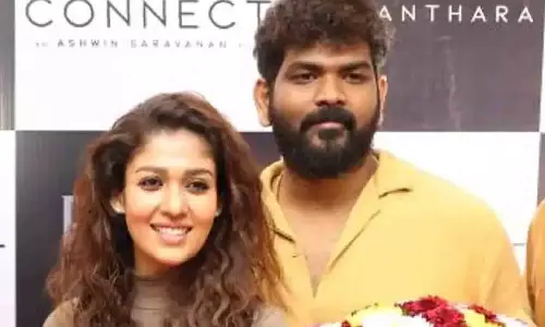 கணவருடன் திரையரங்கிற்கு படம் பார்க்க வந்த நயன்தாரா