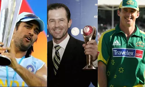 ரிக்கி பாண்டிங்கை விட டோனி தான் சிறந்த கேப்டன் - விளக்கம் அளித்த பிராட் ஹாக்