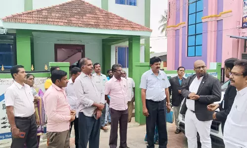 பொன்னமராவதியில் நீதிமன்றம் அமைய உள்ள இடம் ஆய்வு