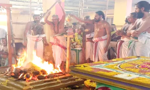 வரதராஜ பெருமாள் கோவிலில் சுவாதி நட்சத்திர மகாயாகம்