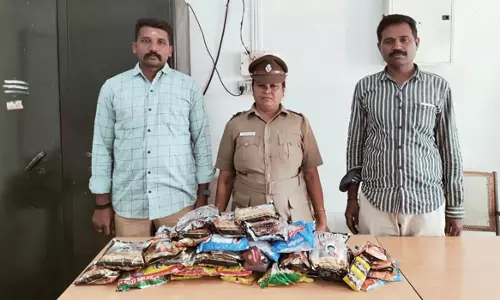 ரெயிலில் கடத்திவரப்பட்ட 9 கிலோ குட்கா பறிமுதல்