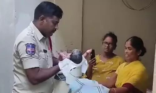 ஐதராபாத்தில் பிறந்த குழந்தையை மாடியில் இருந்து வீசி கொன்ற கொடூர தாய்