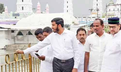 நாகூரில், கந்தூரி விழா முன்னேற்பாடுகள் பணிகள் ஆய்வு