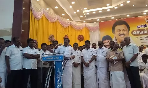 முசிறியில் தி.மு.க. செயல் வீரர்கள் கூட்டம்