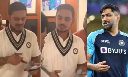 அந்த இடத்தில் கையெழுத்து போட முடியாது- டோனி குறித்து இஷான் கிஷன் கூறிய வைரல் வீடியோ