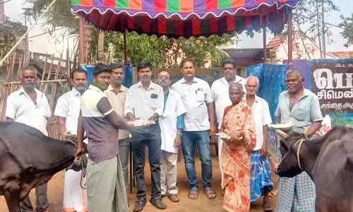 பாலமார்த்தாண்டபுரத்தில்  சிறப்பு கால்நடை மருத்துவ முகாம்