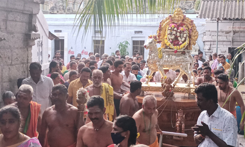 ராசிபுரம் கைலாச நாதர் கோவிலில் பிரதோஷ விழா