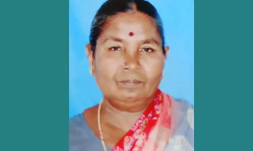 கார் மோதி மூதாட்டி-பசு மாடு சாவு