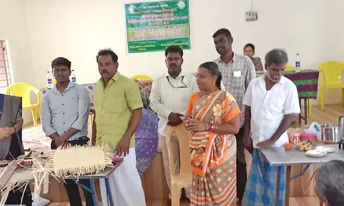 இடைகாலில் தோட்டக்கலைத்துறை சார்பில் திறன் வளர்த்தல் பயிற்சி