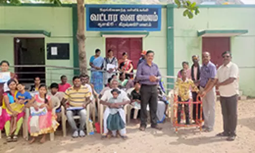 மாற்றுத்திறன் குழந்தைகளுக்கான உதவி உபகரணங்கள் வழங்கும் நிகழ்ச்சி