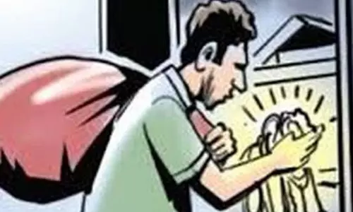 விவசாயி வீட்டில் ரூ.4.50 லட்சம் நகை திருட்டு