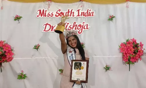 நாகர்கோவிலைச் சேர்ந்த மாணவி தென்னிந்திய அழகியாக தேர்வு