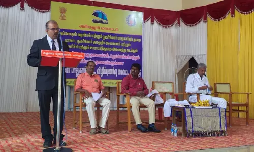 நுகர்வோர் பாதுகாப்பு சட்டத்தில் திருத்தம் கொண்டு வர வேண்டும்-மாவட்ட நுகர்வோர் குறைதீர் ஆணைய தலைவர் பேச்சு