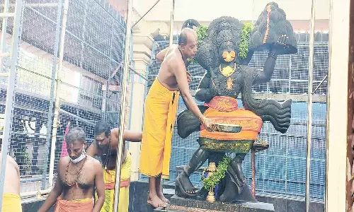 வாலாஜா தன்வந்திரி ஆரோக்ய பீடத்தில் அனுமன் ஜெயந்தி விழா