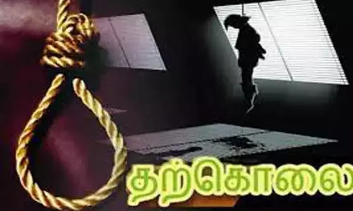 அரிசி வியாபாரி மகன் தற்கொலை