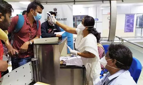 திருச்சி விமான நிலையத்தில் கொரோனா தடுப்பு நடவடிக்கைகள் அமல்