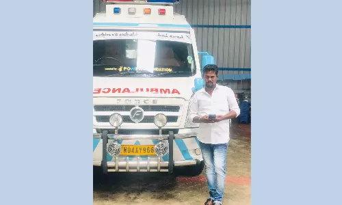 ராமேசுவரத்துக்கு வந்தபோது உயிரிழந்த வடமாநில பெண்ணின் உடலை 2,850 கி.மீ. எடுத்து சென்ற ஆம்புலன்சு டிரைவர்