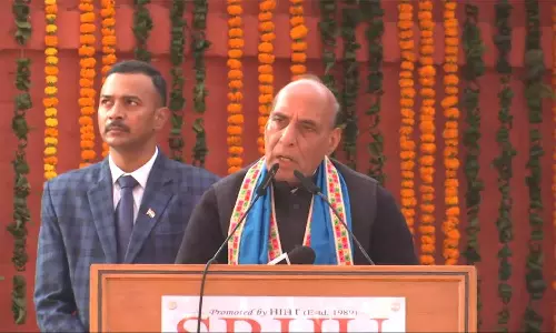 இந்தியர்கள் புகழ்மிக்க பாரம்பரியத்தை அறியாமல் இருப்பதற்கு அந்நிய ஆட்சியே காரணம்- ராஜ்நாத் சிங் குற்றச்சாட்டு