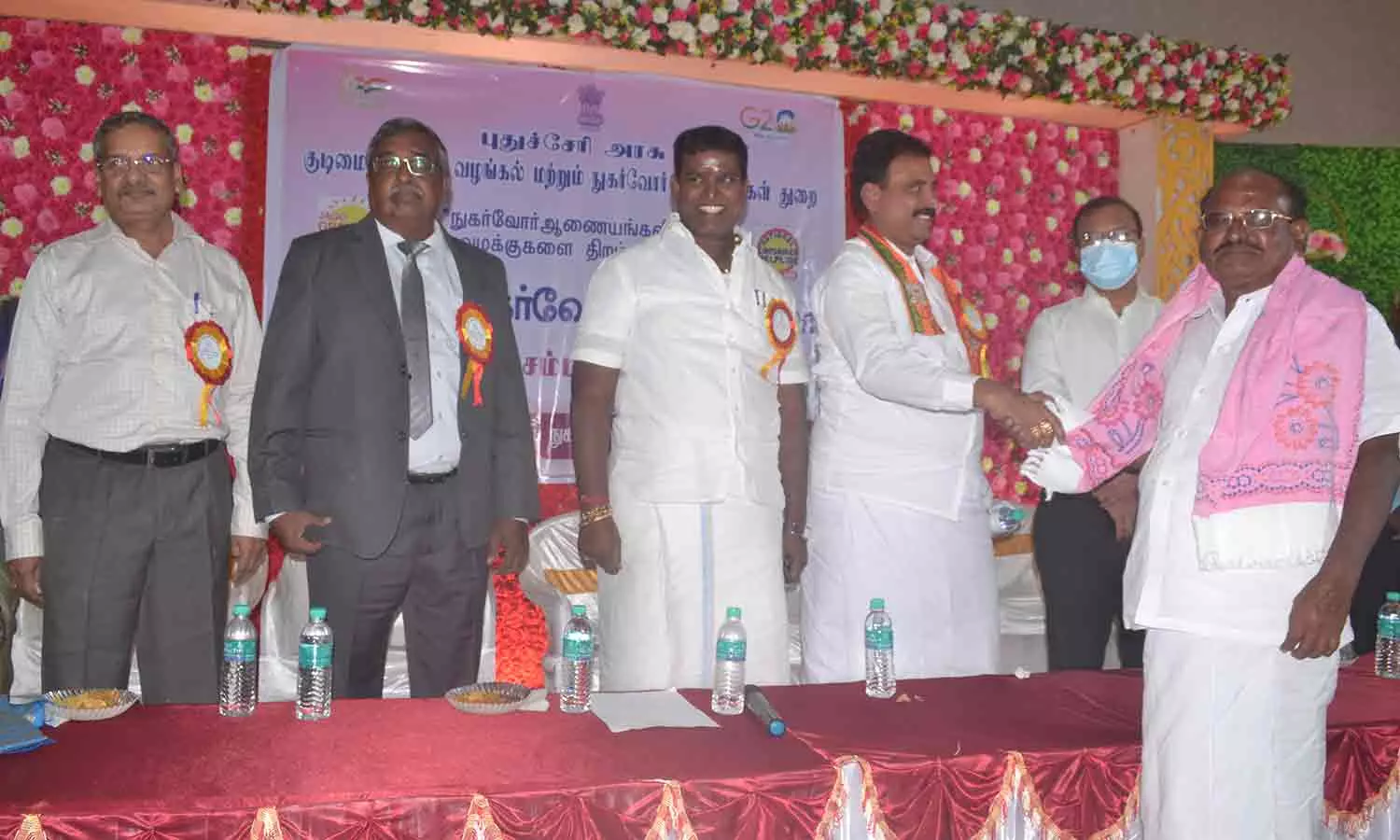 நுகர்வோர் நீதிமன்றத்துக்கு வரும் வழக்குகளை 90 நாட்களுக்குள் முடிக்க வேண்டும்-அமைச்சர் சாய்.ஜெ.சரவணன்குமார் வேண்டுகோள் நுகர்வோர் நீதிமன்றத்துக்கு வரும் வழக்குகளை 90 நாட்களுக்குள் முடிக்க வேண்டும்-அமைச்சர் சாய்.ஜெ.சரவணன்குமார் வேண்டுகோள்