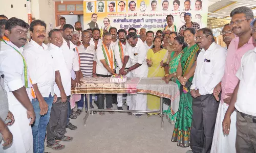 காங்கிரஸ் சார்பில் கிறிஸ்துமஸ் விழா - விஜய்வசந்த் எம்.பி. பங்கேற்பு