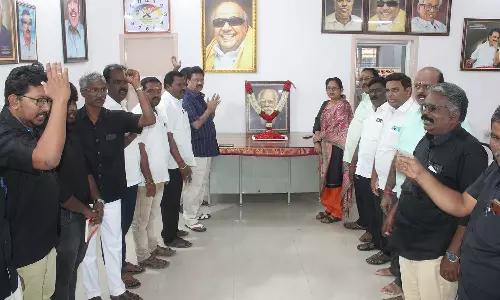 கிருஷ்ணகிரியில்  பெரியார் நினைவு தினம் அனுஷ்டிப்பு