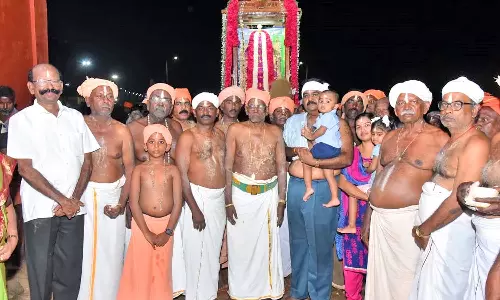 திருச்செந்தூர் அய்யா வைகுண்டர் அவதாரப்பதியில் பட்டாபிஷேக திரு ஏடு வாசிப்பு திருவிழா