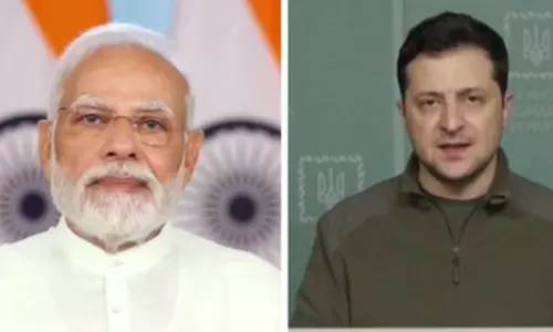 உக்ரைன் அதிபர் ஜெலன்ஸ்கி பிரதமர் மோடியுடன் இன்று தொலைபேசியில் உரையாடல்