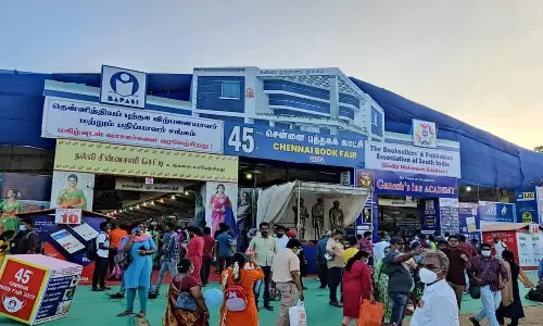 சென்னை புத்தகக்காட்சி ஜனவரி 6-ந் தேதி தொடக்கம்-  22-ந் தேதி வரை நடைபெறுகிறது