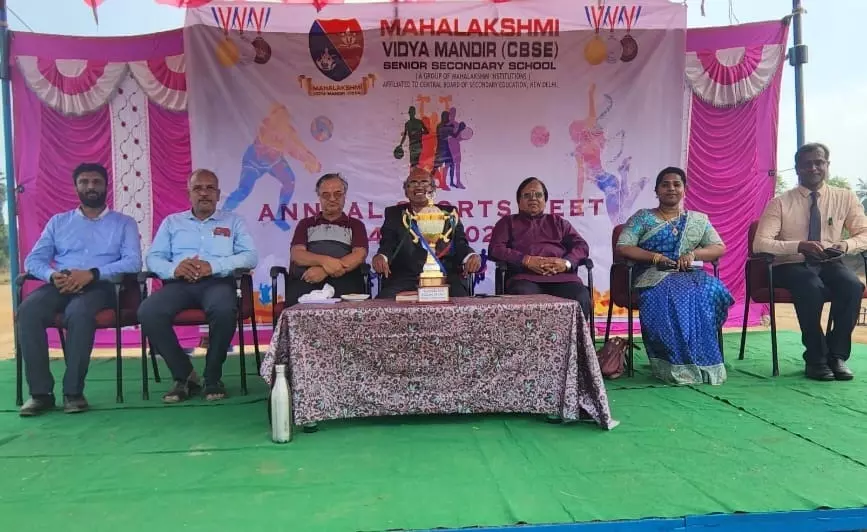 மகாலெட்சுமி வித்யா மந்திர் பள்ளியில் விளையாட்டு விழா