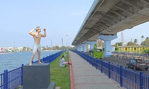 தமிழகத்திலேயே மிகவும் நீளமான மதுரை-நத்தம் பறக்கும் மேம்பாலம்