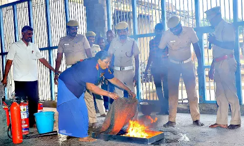 தீ தடுப்பு பயிற்சி
