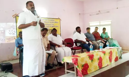 சங்கரன்கோவிலில் விழிப்புணர்வு கூட்டம் - ராஜா எம்.எல்.ஏ. தலைமையில் நடந்தது