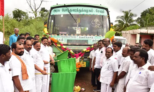 கொல்லிமலை - தம்மம்பட்டி இடையே   புதிய வழித்தடத்தில் அரசு பஸ் இயக்கம்
