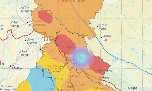 உத்தரகாஷியில் நிலநடுக்கம்- 3.1 ரிக்டர் அளவு பதிவு