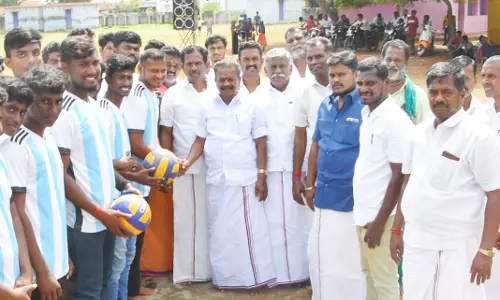 ஜெயலலிதா பிறந்தநாள் கைப்பந்து போட்டி