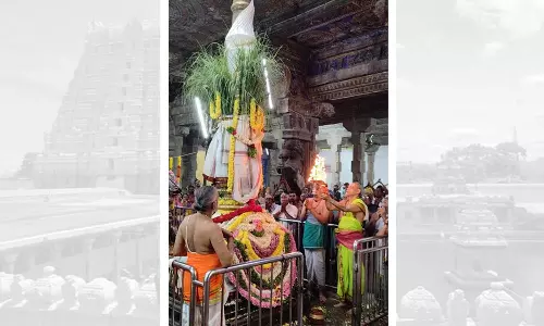 சங்கரன்கோவில் சங்கரநாராயண சுவாமி கோவிலில் திருவாதிரை திருநாள் கொடியேற்றம்- 6- ந் தேதி ஆருத்ரா தரிசனம்