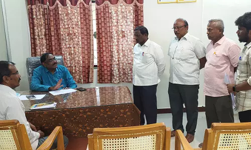 திருப்பூர் நகராட்சி நிர்வாக மண்டல இயக்குனர் ஆய்வு