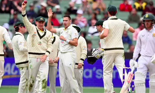 தென் ஆப்பிரிக்காவுக்கு எதிரான 2-வது டெஸ்ட்: ஆஸ்திரேலிய அணி இன்னிங்ஸ் வெற்றி- தொடரையும் கைப்பற்றியது