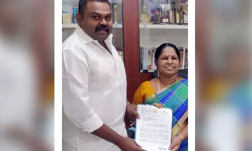 வாசுதேவநல்லூர் தொகுதியில்  பழங்குடியின மக்களுக்கு அடிப்படை வசதிகளை செய்து தர வேண்டும்- அமைச்சரிடம், ராஜா எம்.எல்.ஏ. கோரிக்கை