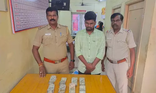 விழுப்புரத்தில் செல்போன் கடையில் கைவரிசை காட்டிய வாலிபர் கைது