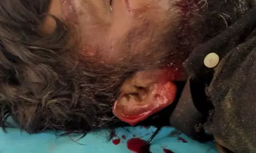 கறம்பக்குடி அருகே சரக்கு லாரி மோதி தொழிலாளி பலி