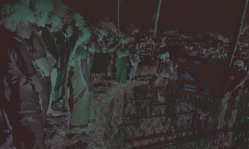 வேளாண் கல்லூரி மாணவர்களின் நெல்லில் வயல் நீர் குழாய் பற்றிய செயல்முறை விளக்கம்