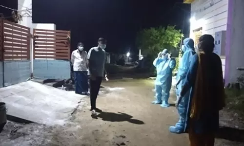 சீனாவில் இருந்து வந்த ஜவுளி வியாபாரி வீட்டில் தனிமைப்படுத்தப்பட்டார்